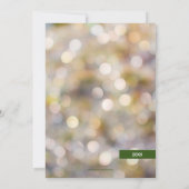 Frohe Weihnachts-Foto Feiertagskarte (Rückseite)