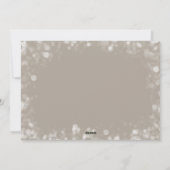 Frohe Weihnachts-Foto Feiertagskarte (Rückseite)