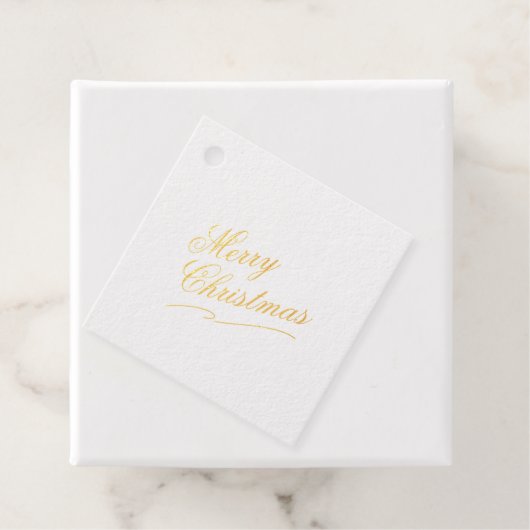 Frohe Weihnachts-Foto Geschenkanhänger (Mit Box)