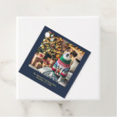 Frohe Weihnachts-Foto Geschenkanhänger (Beispiel)