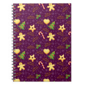 Frohe Weihnachts-Foto-Notebook Notizblock (Vorderseite)