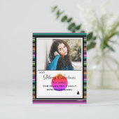 Frohe Weihnachts Foto Postcard - HAMbWG Feiertagspostkarte (Stehend Vorderseite)