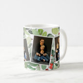 Frohe Weihnachts-Foto-Tasse Kaffeetasse (VorderseiteRechts)