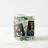 Frohe Weihnachts-Foto-Tasse Kaffeetasse (Mittel)
