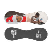 Frohe Weihnachts-Foto Weihnachtsgeschenk Personali Baseball (Paneele)