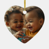 Frohe Weihnachts-Foto Weihnachtsschmuck (Vorne)