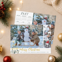 Frohe Weihnachts-FotoCollage 2026 Kalender
