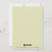 Frohe Weihnachts-Fotokarte Einladung (Rückseite)