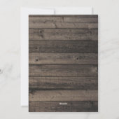 Frohe Weihnachts-Fotokarte mit Weihnachtskranz Feiertagskarte (Rückseite)