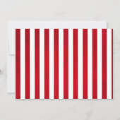 Frohe Weihnachts-Fotokarte Wir rollten mit ihr Einladung (Rückseite)