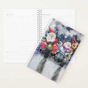Frohe Weihnachts-Freunde Funny Planner Planer