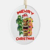 Frohe Weihnachts-Funny Keramik Ornament (Rechts)
