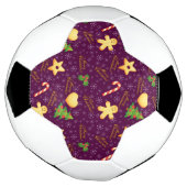Frohe Weihnachts-Fußball-Ball Fußball (Gedreht)