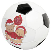 "Frohe Weihnachts-Fußball" Fußball (Dreiviertel)