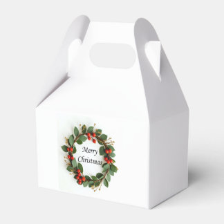 Frohe Weihnachts Gable Fevor Box Geschenkschachtel
