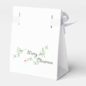 Frohe Weihnachts-Gefälligkeitsbox Geschenkschachtel (Rückseite)