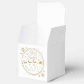 Frohe Weihnachts-Geschenkbox Geschenkschachtel (Geöffnet)