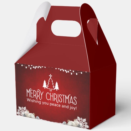 Frohe Weihnachts-Geschenkboxen - Feierliche Ruhe u Geschenkschachtel (Rückseite)
