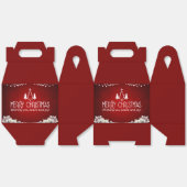 Frohe Weihnachts-Geschenkboxen - Feierliche Ruhe u Geschenkschachtel (Ungeklappt)