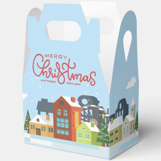 Frohe Weihnachts-Geschenkboxen | Feriendorf Geschenkschachtel (Offen)