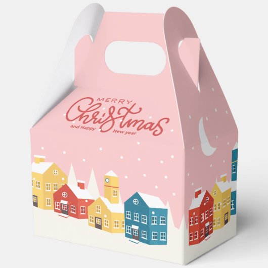 Frohe Weihnachts-Geschenkboxen | Feriendorf Geschenkschachtel (Rückseite)