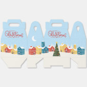 Frohe Weihnachts-Geschenkboxen | Feriendorf Geschenkschachtel (Ungeklappt)