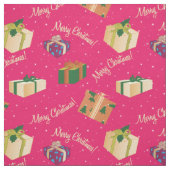 Frohe Weihnachts-Geschenkboxen Stoff (Muster)