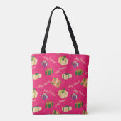 Frohe Weihnachts-Geschenkboxen Tasche (Rückseite)