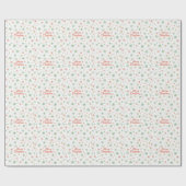 Frohe Weihnachts-Geschenkpapier Geschenkpapier (Flach)