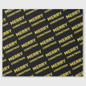 Frohe Weihnachts Geschenkpapier verpacken! (Flach)