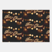 Frohe Weihnachts Geschenkpapier verpacken! Set (Vorderseite 2)