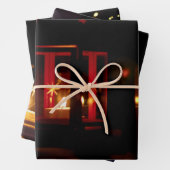 Frohe Weihnachts Geschenkpapier verpacken! Set (Beispiel)