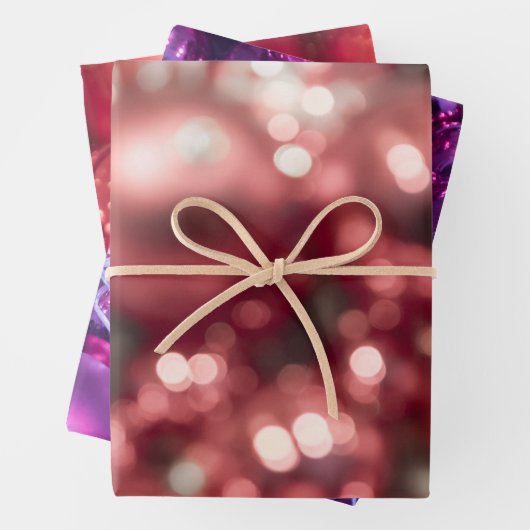 Frohe Weihnachts Geschenkpapier verpacken! Set (Beispiel)