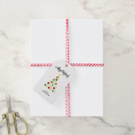 Frohe Weihnachts-Geschenktags Geschenkanhänger