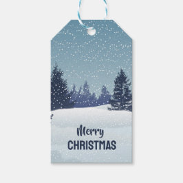 Frohe Weihnachts-Geschenktags Geschenkanhänger