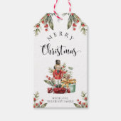 Frohe Weihnachts-Geschenktags Geschenkanhänger (Vorderseite)