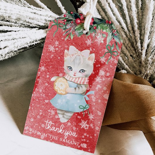 Frohe Weihnachts-Geschenktags Geschenkanhänger