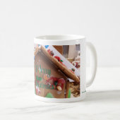 Frohe Weihnachts-Ginger Brot House Tasse (VorderseiteRechts)