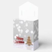 Frohe Weihnachts-Gingerbread-Bäume Geschenkschachtel (Geöffnet)