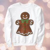 Frohe Weihnachts Gingerbread Cookie Ugly Sweater Sweatshirt