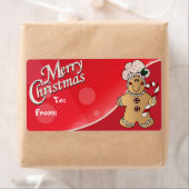 Frohe Weihnachts-Gingerbread-Gift-Tags (Insitu)