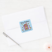 Frohe Weihnachts Gingerbread House #2 Stickers (Umschlag)