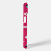 Frohe Weihnachts Gingerbread Man iPhone / iPad Fal Case-Mate iPhone Hülle (Rückseite / Rechts)