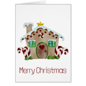 Frohe Weihnachts-Gingerbrothaus (Vorne)