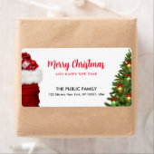 Frohe Weihnachts-glücklich Neujahr Lieferadresse (Insitu)