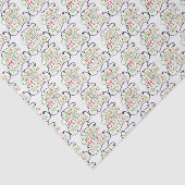 Frohe Weihnachts-glückliche Neujahrsausgabe Seidenpapier (Ausschnitt)