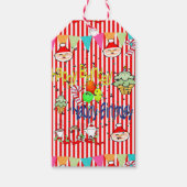 Frohe Weihnachts-Glückwunsch Geburtstagsgeschenke Geschenkanhänger (Vorderseite)