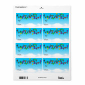 Frohe Weihnachts-Glühbirnen (Vorne)