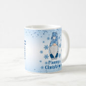 Frohe Weihnachts Gnome Holiday Coffee Tee Tasse (VorderseiteRechts)
