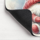 Frohe Weihnachts-Gnome Mousepad (Ecke)